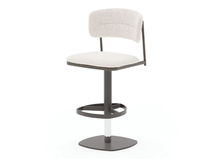 PERSY - High stool with footrest - Stool by Ozzio Italia