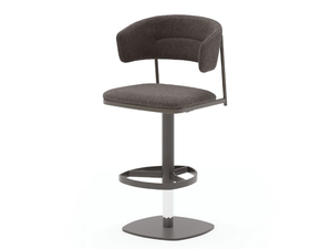 PETRA - High stool with footrest - Stool by Ozzio Italia