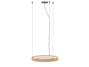 RING LIGHT - LED wooden pendant lamp - Ceiling lamp by Ozzio Italia