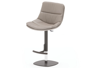 SCOTT - High stool with footrest - Stool by Ozzio Italia