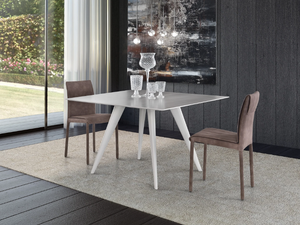 ELEGANCE - Extending square wooden table - Table by Pacini & Cappellini