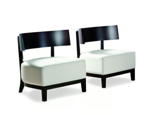 KANDY - Upholstered leather easy chair - Armchair by Pacini & Cappellini