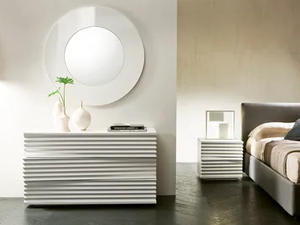 TIFFANY - Wood fibre chest of drawers - drawer by Pacini & Cappellini