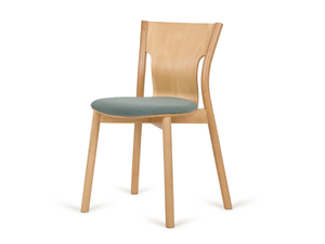 A-TOLO-2160 - Stackable beech chair with integrated cushion - Accessories by Paged