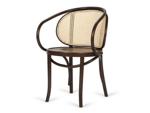 B 1890 - Beech chair with armrests - Chair by Paged