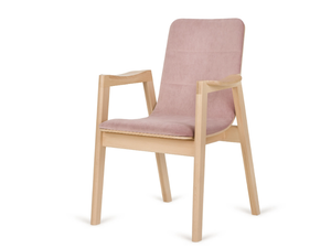 B-DUB - Upholstered fabric easy chair with armrests - Armchair by Paged
