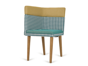 B-MODU P - Upholstered fabric easy chair - Armchair by Paged