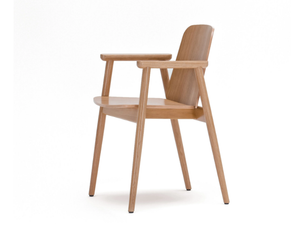 B-PROP-4390 - Beech chair with armrests - Chair by Paged