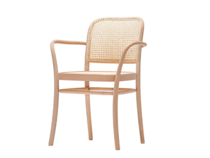 BENKO B-8120 - Beech chair with armrests - Chair by Paged