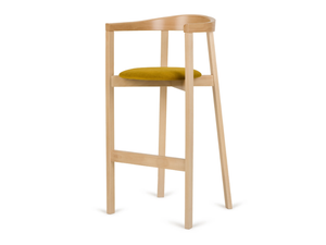 H-UXI-2920 - High beech stool with integrated cushion - Accessories by Paged