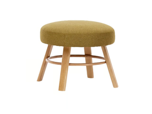 K2 C-2220 - Low upholstered wooden stool - Stool by Paged