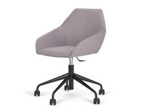 TUK 5 - Swivel height-adjustable fabric chair with 5-spoke base - Chair by Paged