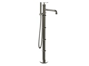 INDUSTRIAL GAS 79117910 - Floor standing bathtub mixer with hand shower and diverter - Tap by PALAZZANI