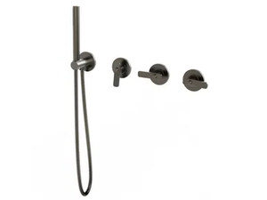 INDUSTRIAL GAS 79139810 - 4 hole bathtub set with diverter and hand shower - Tap by PALAZZANI