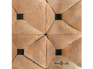 MATELICA - Terracotta and black granite wall/floor tiles - Wall tile-stone-brick by Palazzo Morelli