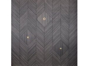 NEW FLORENCE - Reassembled wood and brass wall tiles - Wall tile-stone-brick by Palazzo Morelli
