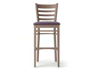 AMERICA 491A.i2 - High beech stool with integrated cushion - Accessories by Palma
