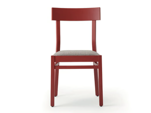 ITALIA 439C.i1 - Beech chair with integrated cushion - Accessories by Palma
