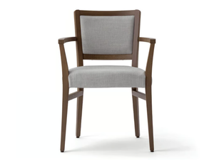 MOMA 472GP.I4 - Upholstered beech chair with armrests - Chair by Palma