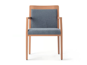 OPERA BOHEME 49EP.i8 - Upholstered beech chair with armrests - Chair by Palma