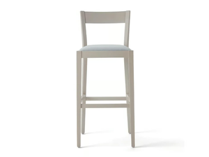 SILLA 472AI.i1 - High beech stool with integrated cushion - Accessories by Palma