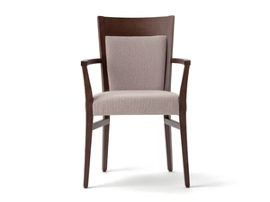 SOUL SOFT 472EP.i4 - Upholstered beech chair with armrests - Chair by Palma