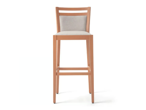 SURI 472FI.i1 - High upholstered beech stool - Stool by Palma