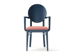WOODY 49WP.i2 - Medallion chair with integrated cushion - Accessories by Palma