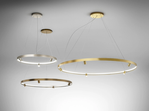 ARENA - LED extruded aluminium pendant lamp - Ceiling lamp by PANZERI