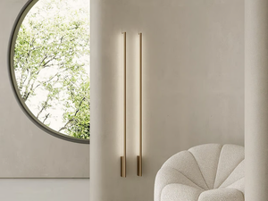 HILOW LINE - LED dimmable die cast aluminium wall lamp - Wall lamp by PANZERI
