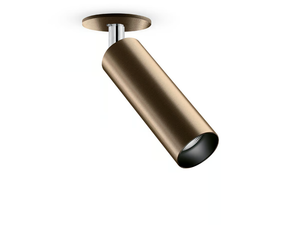 LOLA - LED semi-inset die cast aluminium spotlight with dimmer - Functional light by PANZERI
