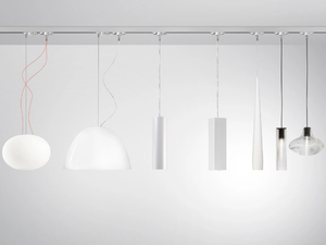 QUEENS - Aluminium track-Light - Ceiling lamp by PANZERI