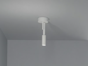 TUBINO - LED adjustable aluminium ceiling lamp - Ceiling lamp by PANZERI