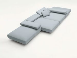 AGIO - Sectional fabric sofa with removable cover - Sofa by Paola Lenti