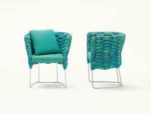 AMI - Sled base chair - Chair by Paola Lenti