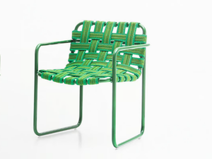 BALEARI - Powder coated aluminium garden chair - Chair by Paola Lenti