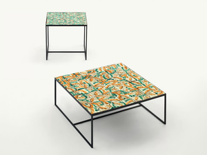 COCCI - Faïence garden side table - Side table by Paola Lenti
