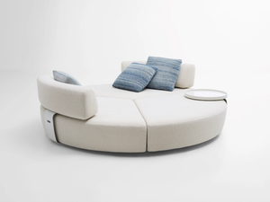 ELIANTO - Round fabric garden sofa - Sofa by Paola Lenti