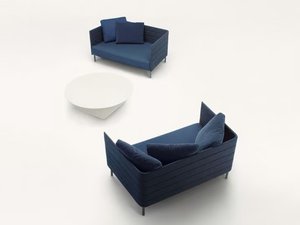 FRAME ON - 2 seater fabric garden sofa - Sofa by Paola Lenti