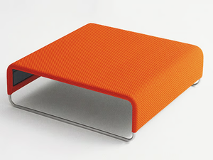 ISLAND - Square garden pouf - Pouf by Paola Lenti