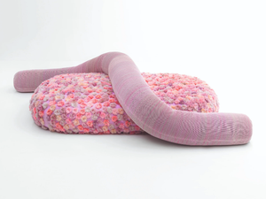METAMORFOSI CHROMODORO - Felt pouf with removable lining - Pouf by Paola Lenti