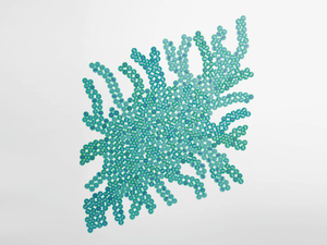 METAMORFOSI MORPHO - Felt Tapestry - Styling by Paola Lenti