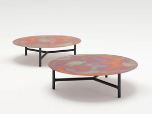 NESSO - Low round coffee table - Coffee table by Paola Lenti
