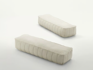 PLAY - Rectangular fabric pouf with removable lining - Pouf by Paola Lenti
