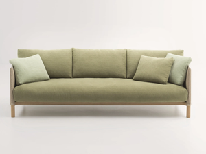 VESPUCCI - Fabric garden sofa with removable cover - Sofa by Paola Lenti