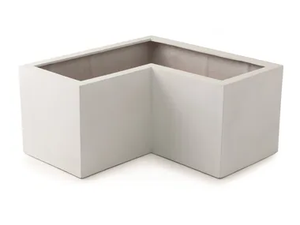 ASPEN WHITE LINE - Fiber Clay garden pot - Accessories by PAOLELLI GARDEN
