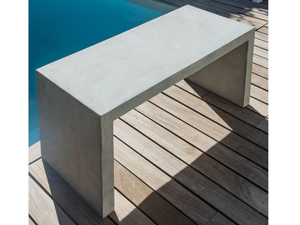 CEMENTO - Cement garden bench - Bench by PAOLELLI GARDEN