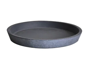 EDGWARE LEAD LITE - Saucer in Fiber Clay - Accessories by PAOLELLI GARDEN