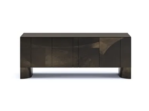 ABSTRACT - Brass sideboard - Cabinet by Paolo Castelli