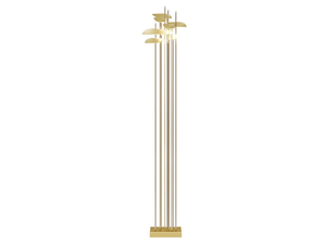 ANODINE - LED brass floor lamp - Floor lamp by Paolo Castelli